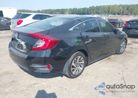 2016 Honda Civic Ex из США, поврежденный, VIN 19XFC2F71GE030689